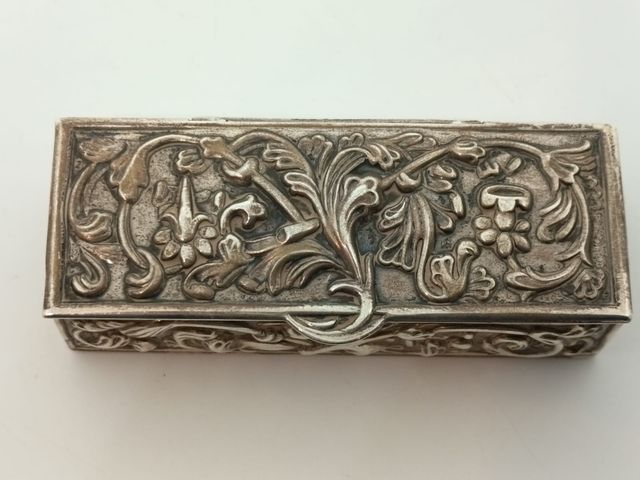 Caja de plata 925 antigua