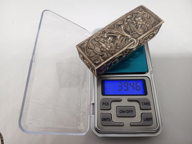 Caja de plata 925 antigua