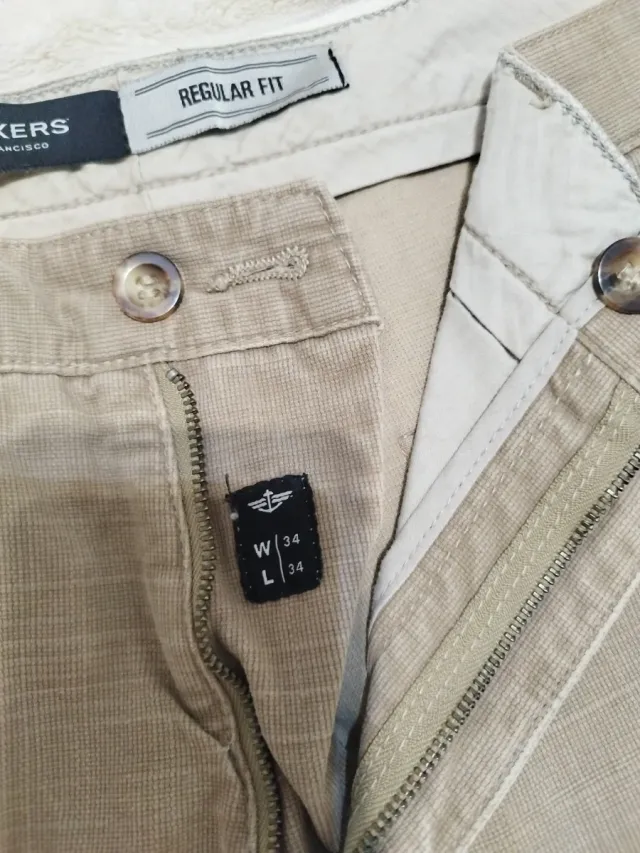 Pantalón Dockers Beige Talla W34 L34