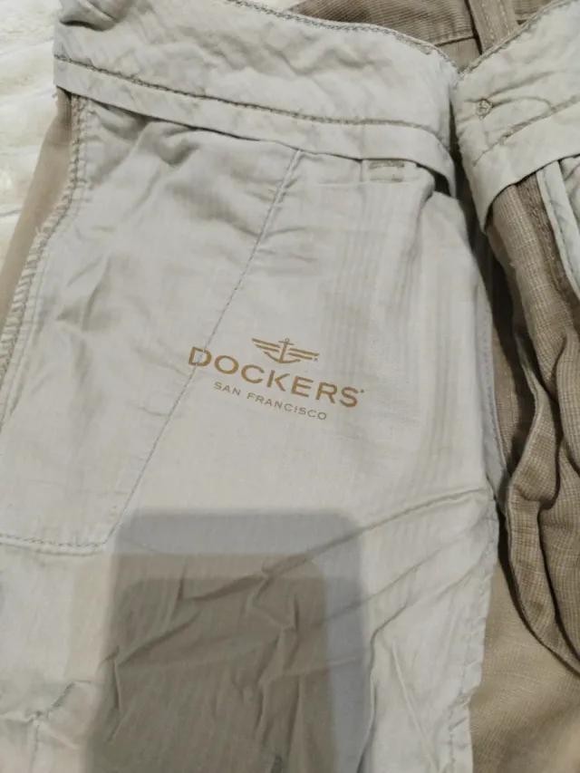 Pantalón Dockers Beige Talla W34 L34
