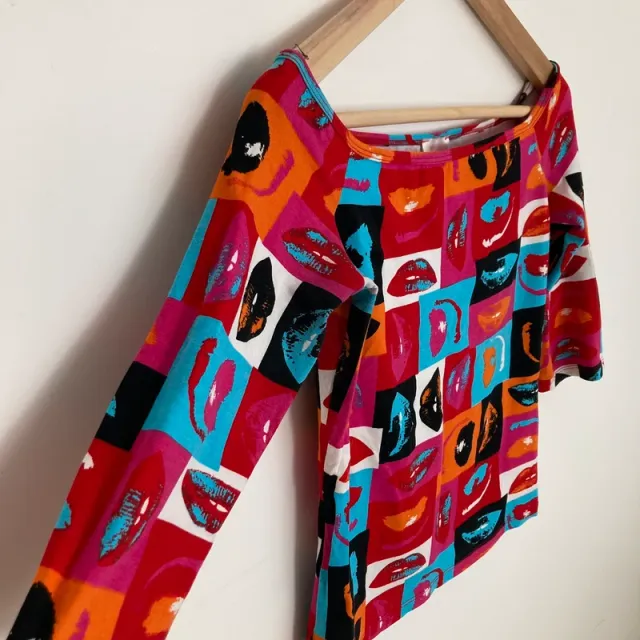 Camiseta nueva marca Pimkie estampada manga 3/4