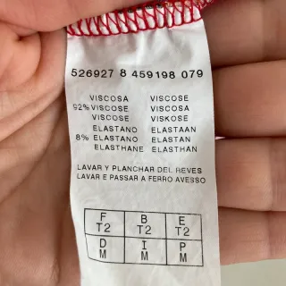 Camiseta nueva marca Pimkie estampada manga 3/4