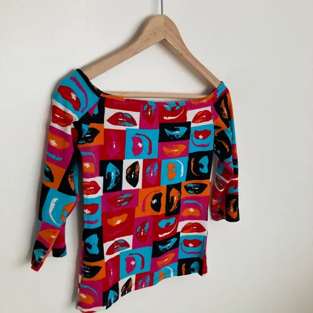 Camiseta nueva marca Pimkie estampada manga 3/4