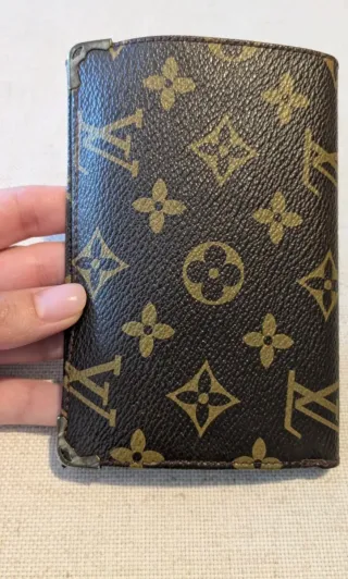 Monedero señora marrón y multicolor