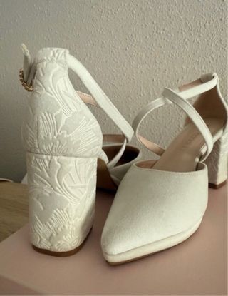 Zapatos de Novia Miss Honolulu Blanco Plataforma