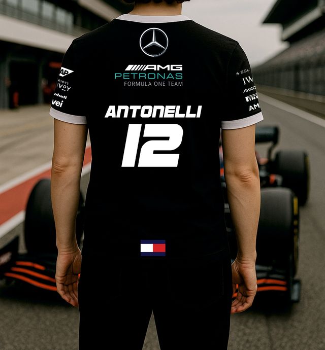 Camiseta Formula 1 no oficial del equipo Mercedes