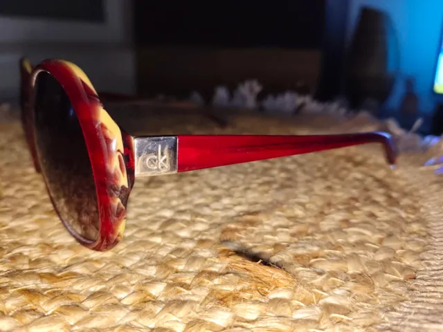 Gafas Calvin Klein Rojo Granate
