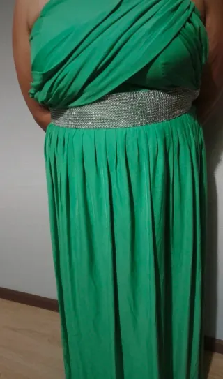 Vestido de cerimónia verde
