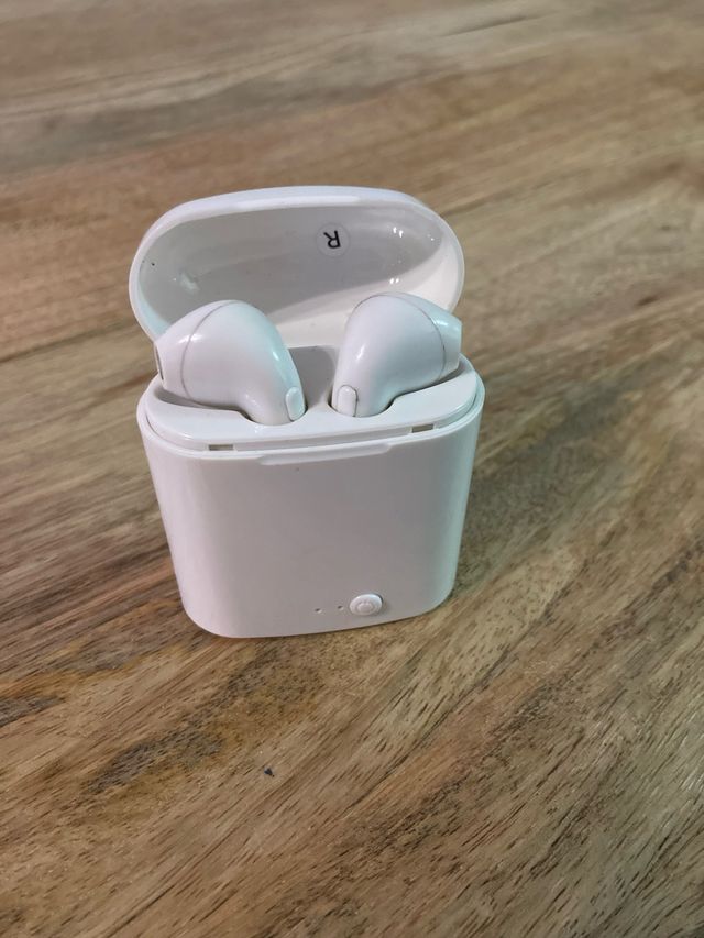 Auriculares Bluetooth Branco