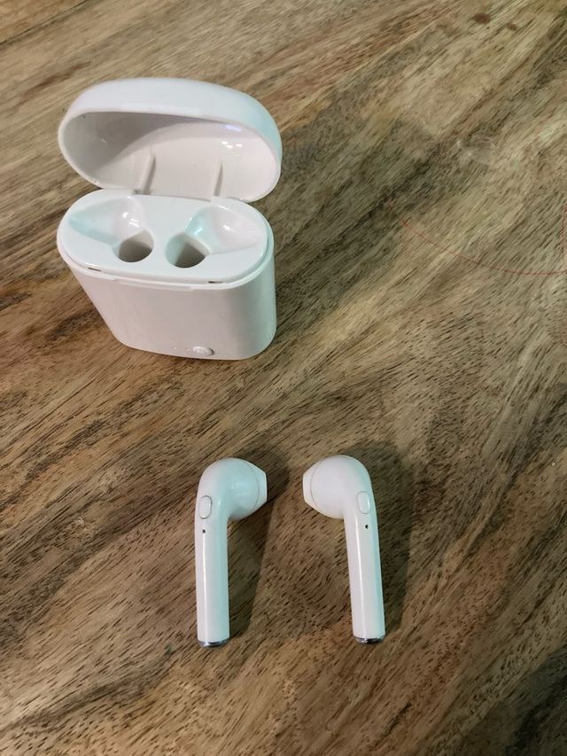 Auriculares Bluetooth Branco