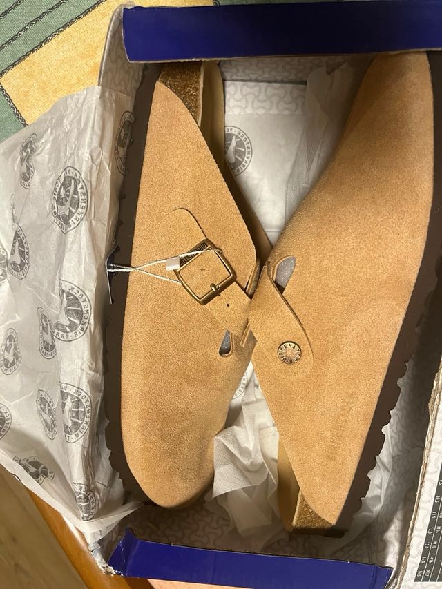 Zuecos Birkenstock Marrones Talla 44