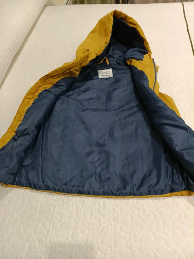 Chaleco niño 9-10 años mostaza