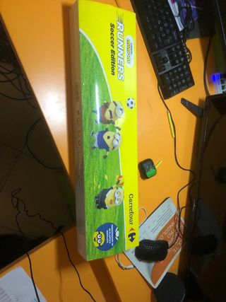 Campo da calcio Minions con tutte le action figure