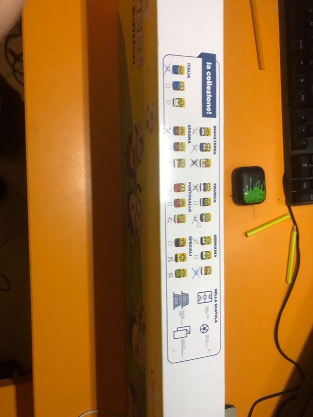 Campo da calcio Minions con tutte le action figure