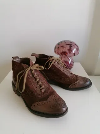 Botín Piel Oxford T36