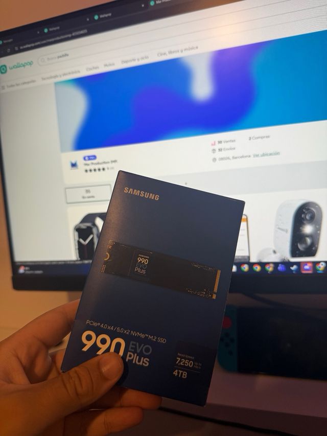 SSD Samsung 990 EVO Plus 4TB PCIe 4.0