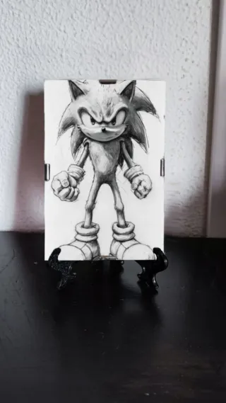 Quadro Sonic em Papel Fotográfico 10x15cm