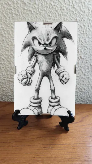 Quadro Sonic em Papel Fotográfico 10x15cm