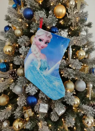 Calcetín Navidad Frozen Elsa