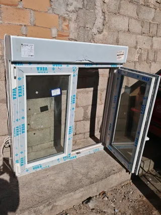 6 Ventanas VEKA con mando