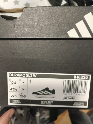 Adidas Duramo SL2 Zapatillas Negras