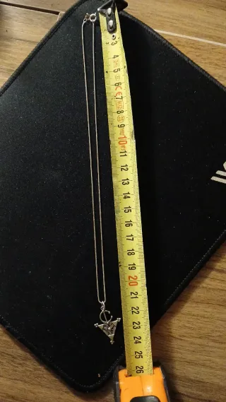 Collar de plata con colgante