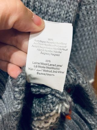 Cardigan Cache Cache donna grigio multicolore XL