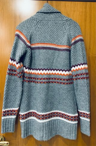 Cardigan Cache Cache donna grigio multicolore XL