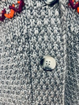 Cardigan Cache Cache donna grigio multicolore XL