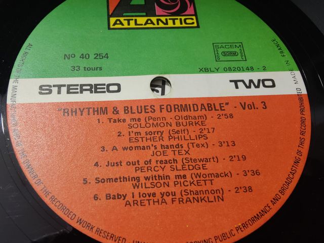 Vinilo R&B/Soul: Formidable Vol. 3