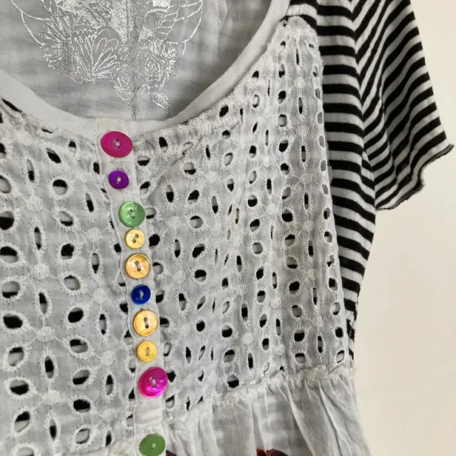 Camiseta Desigual manga corta estampada