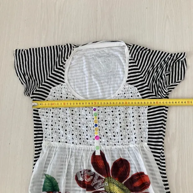 Camiseta Desigual manga corta estampada