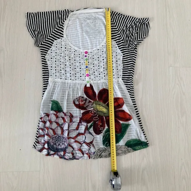 Camiseta Desigual manga corta estampada