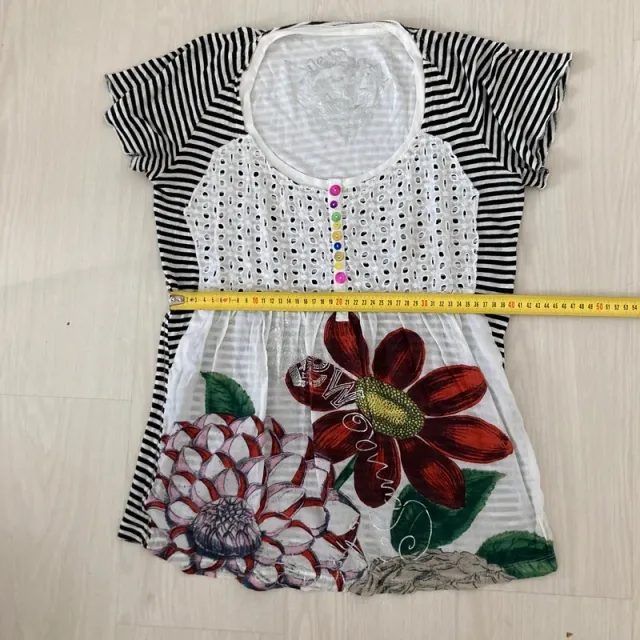 Camiseta Desigual manga corta estampada