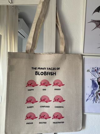 Bolso Tote Blobfish - solo envío