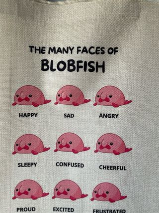 Bolso Tote Blobfish - solo envío