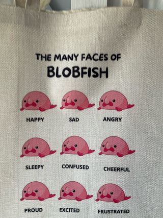 Bolso Tote Blobfish - solo envío