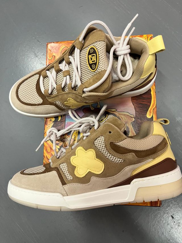 Zapatillas FLOWER INSTINCT x SNEAKMART Marrón/Amar