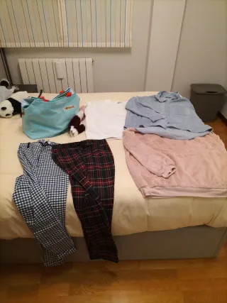 Lote Ropa Chica Talla L/XL + Mochila