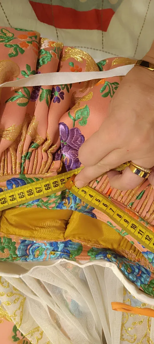 Traje Fallera Adulta/Adolescente Multicolor