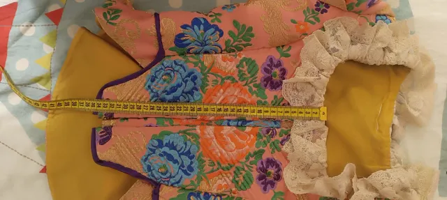 Traje Fallera Adulta/Adolescente Multicolor