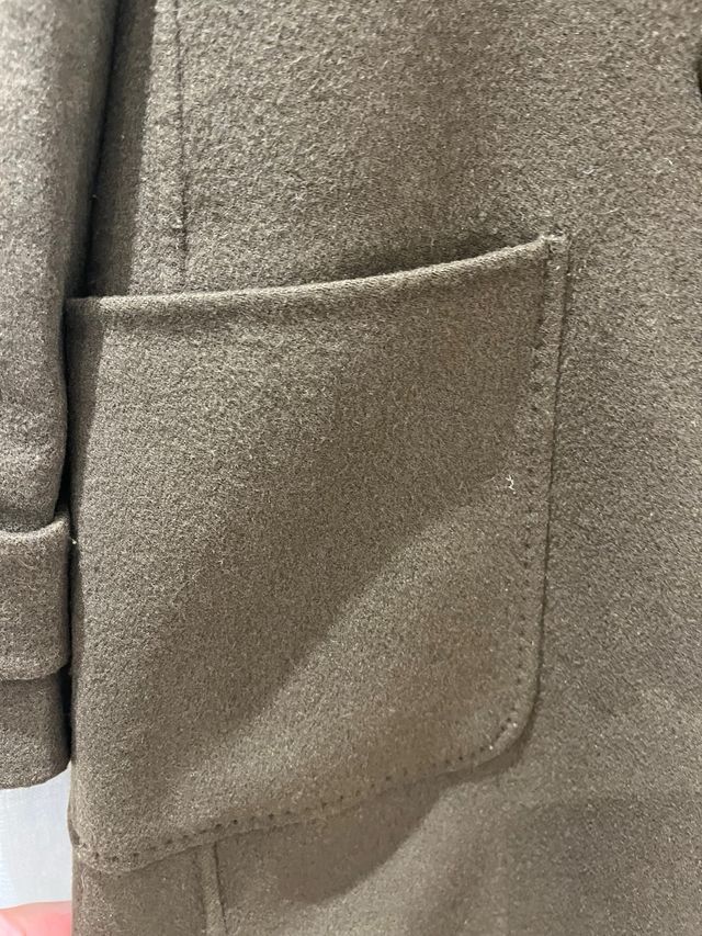 Abrigo Massimo Dutti con capucha