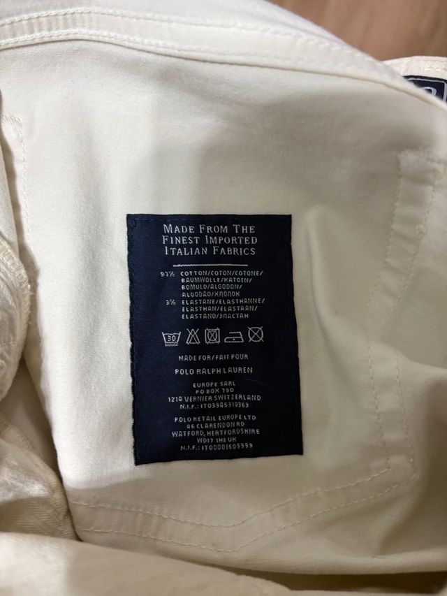 Pantalón Beige Polo Ralph Lauren