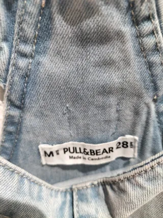 Peto vaquero Pull & Bear Talla M