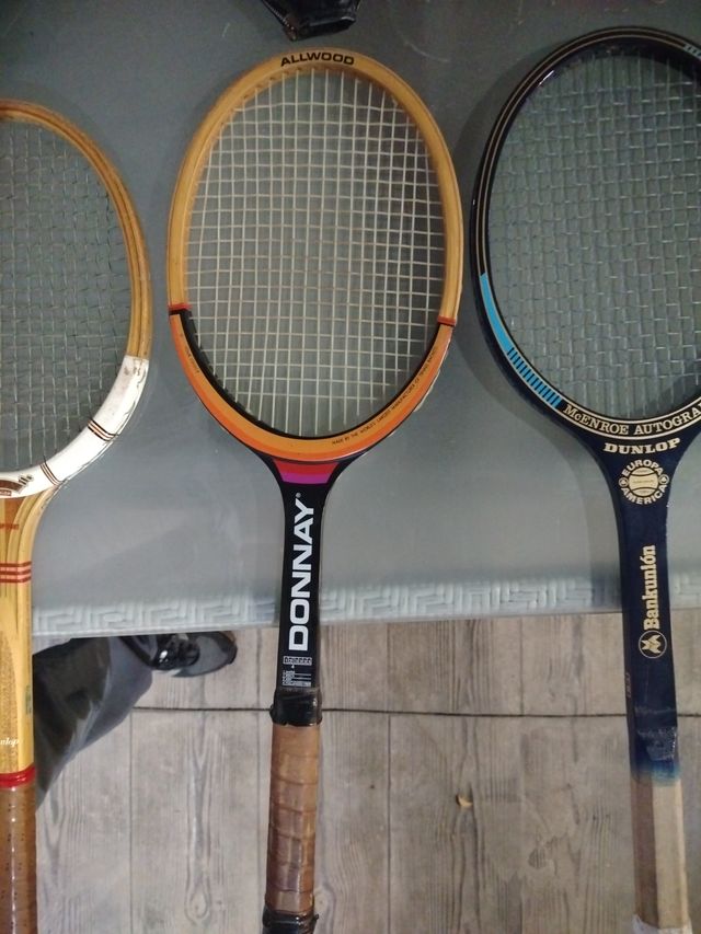Set di racchette da tennis vintage