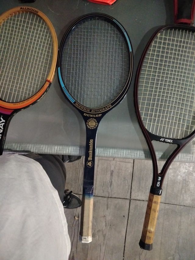 Set di racchette da tennis vintage