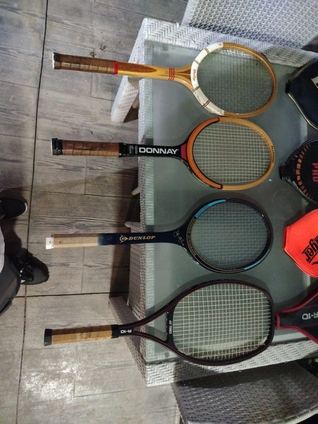 Set di racchette da tennis vintage
