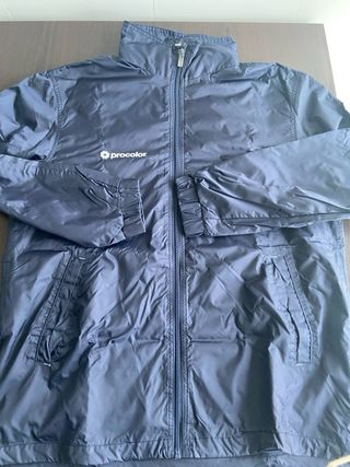 Chaqueta impermeable Kariban azul marino