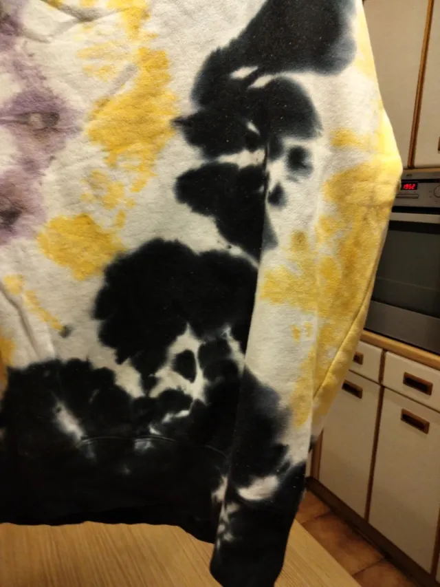 Sudadera Tie-Dye Multicolor overzise.54 de hombros