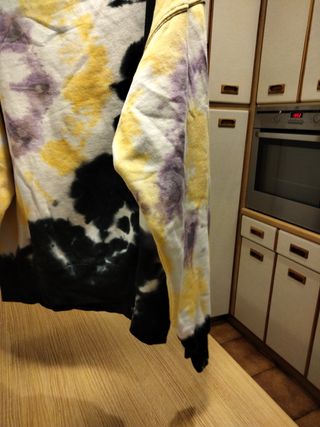 Sudadera Tie-Dye Multicolor overzise.54 de hombros